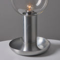 V3534 1970s Metal & Glass Table Lamp in the Manner of Achille Castiglioni  3.jpg