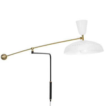 White Pierre Guariche G1 Wall Light for Sammode Studio.jpg