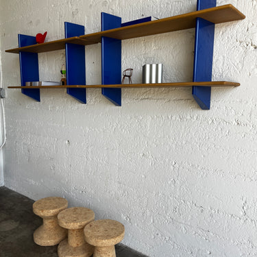 cork stools vitra and prouve bookshelf rayonnage.JPG