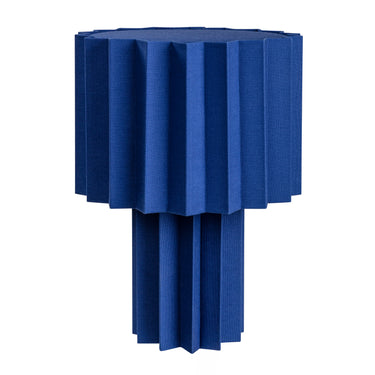 Plissé table lamp blue edition from Folkform for orsjo two enlighten