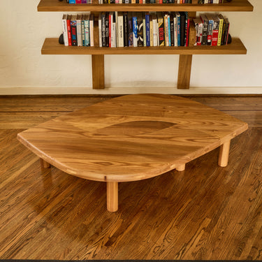 M4177 Pierre Chapo 'T22' Solid Wood Low Table for Chapo Création9.jpg