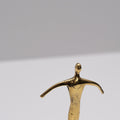 Aubock 7204 sportsman brass figure