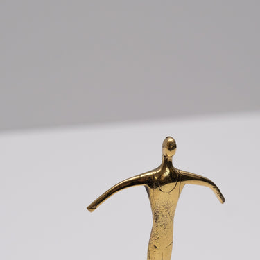Aubock 7204 sportsman brass figure