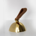 Aubock 3310-4 brass flat bell with brown leather strap3.jpg