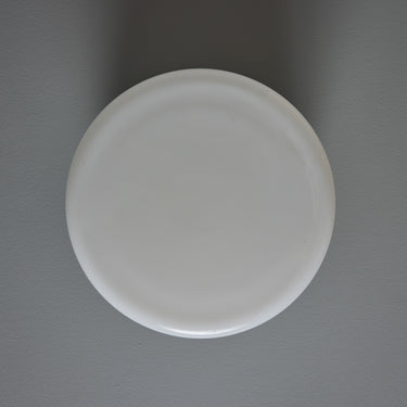 V3469 1940s Paavo Tynell Model #2024 Glass & Metal Flush Mount for Taito Oy 12.jpg