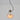 1960s Tito Agnoli Model #4409 Suspension Lamp for O-Luce for Two Enlighten