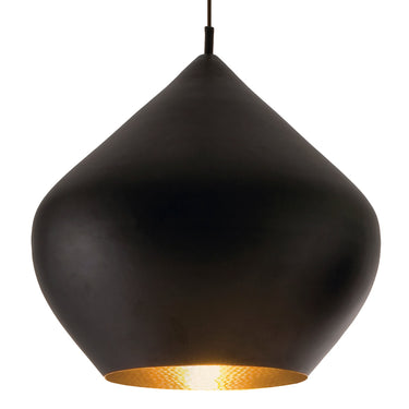 Tom Dixon Beat Stout Pendant Black Two Enlighten