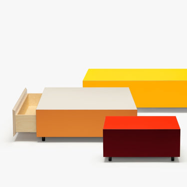 Pauline Deltour 'Bloc' Wood Side Tables for Established & Sons