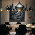 tom dixon beat fat metal pendant two enlighten