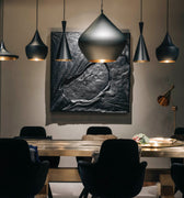 tom dixon beat fat metal pendant two enlighten