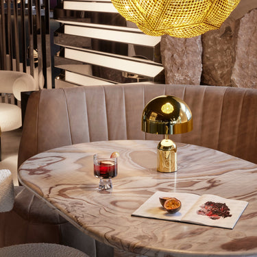 tom dixon bell portable table lamp two enlighten