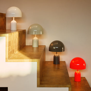 tom dixon bell portable table lamp two enlighten