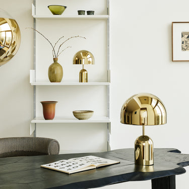 tom dixon bell portable table lamp two enlighten