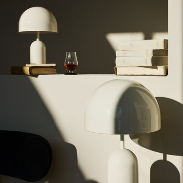 tom dixon bell table lamp two enlighten