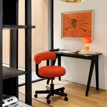 tom dixon slab oak wood desk two enlighten