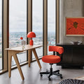 tom dixon slab oak wood desk two enlighten