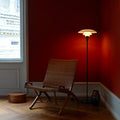 Poul Henningsen 'PH 3½-2½' Floor Lamp for Louis Poulsen Two Enlighten black lifestyle