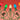 Set of Christmas lights with colored bulbs and green wire on a red background, featuring Classic Color branding.