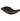 Black wavy catchall dish on a white background