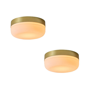 1970s fagerhults brass and glass flush mount two enlighten.jpg