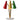 V3490 Rare 1950s Angelo Ostuni Multicolored 3-Shade Table Lamp for O-Luce 1.jpg