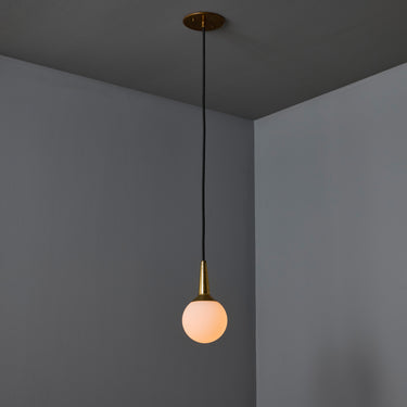 V3439 round glass and brass stilnovo pendant8.jpg