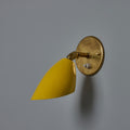 V3412- 1x 1960s Gino Sarfatti Model #26b Black and Brass Wall Lamp for Arteluce3.jpg