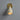 V3429 oluce white and brass wall light ostuni front view