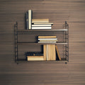 String Pocket Shelf Black and Walnut Two enlighten.jpg