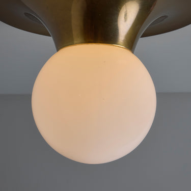  V3417- 1x Medium 1960s Achille Castiglioni  'Light Ball' Wal12.jpg