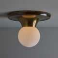  V3417- 1x Medium 1960s Achille Castiglioni  'Light Ball' Wal9.jpg