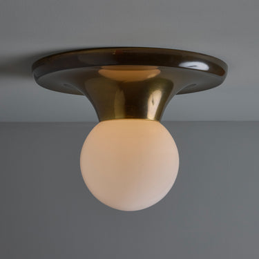  V3417- 1x Medium 1960s Achille Castiglioni  'Light Ball' Wal9.jpg