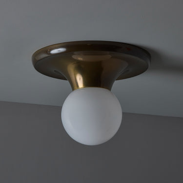  V3417- 1x Medium 1960s Achille Castiglioni  'Light Ball' Wal3.jpg