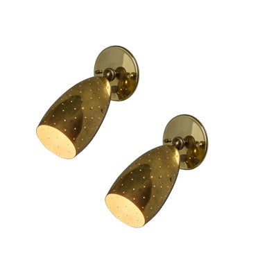 V3445- Pair of 1950s Mauri Almari Perforated Brass Sconces.jpg