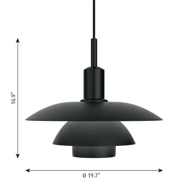 Poul Henningsen 'PH 5/5' pendant lamp for Louis Poulsen two enlighten PH 5 /5 whole numbers pendant dimensions loius poulsen