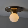  V3417- 1x Medium 1960s Achille Castiglioni  'Light Ball' Wal4.jpg