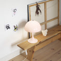 5744612872 Panthella 250 Pale Rose Acrylic Poulsen hallway lighting lit