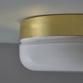V3436 Fagerhults brass and glass ceiling flush mount4.jpg