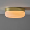 V3436 Fagerhults brass and glass ceiling flush mount6.jpg