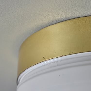 V3436 Fagerhults brass and glass ceiling flush mount3.jpg
