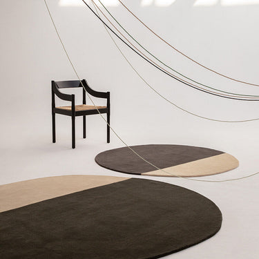 pearls rug nanimarquina black