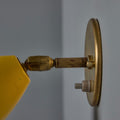 V3412- 1x 1960s Gino Sarfatti Model #26b Black and Brass Wall Lamp for Arteluce8.jpg