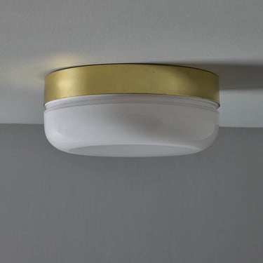 V3436 Fagerhults brass and glass ceiling flush mount7.jpg