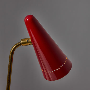 V3490 Rare 1950s Angelo Ostuni Multicolored 3-Shade Table Lamp for O-Luce 13.jpg