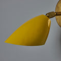 V3412- 1x 1960s Gino Sarfatti Model #26b Black and Brass Wall Lamp for Arteluce9.jpg