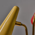 V3490 Rare 1950s Angelo Ostuni Multicolored 3-Shade Table Lamp for O-Luce 15.jpg