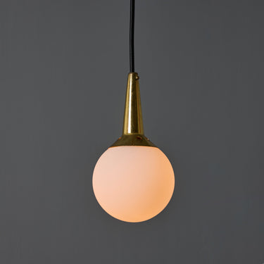 V3439 round glass and brass stilnovo pendant3.jpg