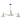 Large Three-Cone White and Brass Chandelier in the Style of Giuseppe Ostuni (1).jpg