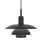 Poul Henningsen 'PH 5/5' pendant lamp for Louis Poulsen two enlighten black
