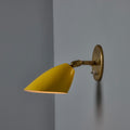 V3412- 1x 1960s Gino Sarfatti Model #26b Black and Brass Wall Lamp for Arteluce5.jpg